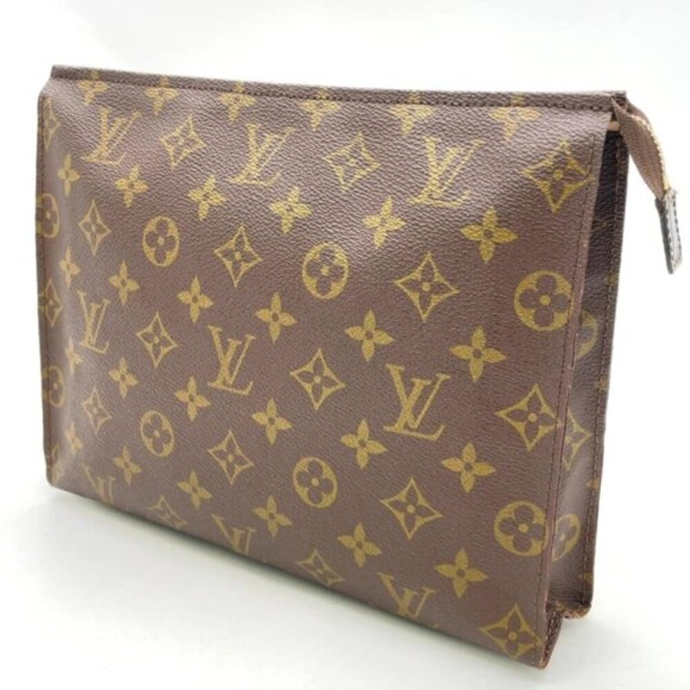 Authentic Louis Vuitton Poche Toilette 26 Monogram Cosmetic Pouch - Picture 4 of 15